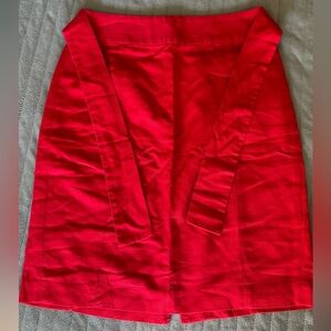 BANANA REPUBLIC - RED SKIRT Size 0